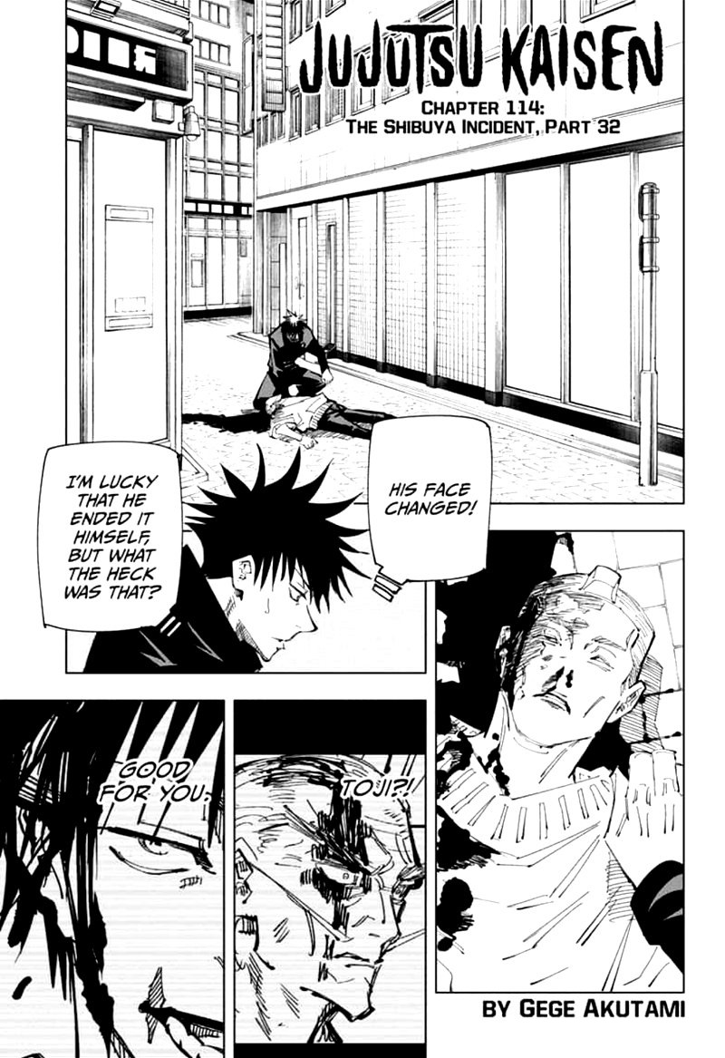 Jujutsu Kaisen Chapter 114 image 01